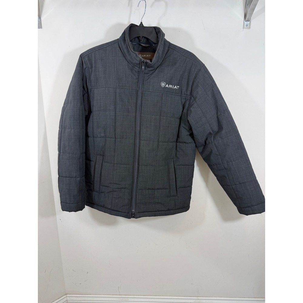 Ariat Men's L Crius Insulated Fleece Lined Western Ranch Workwear Jacket Outdoor